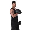(Total 44lbs, 22lbs each) Weights dumbbells set, Dumbbells for for Men, Women - Vinyl Dumbbell Set for Gym, Home Workout. Pair, black
